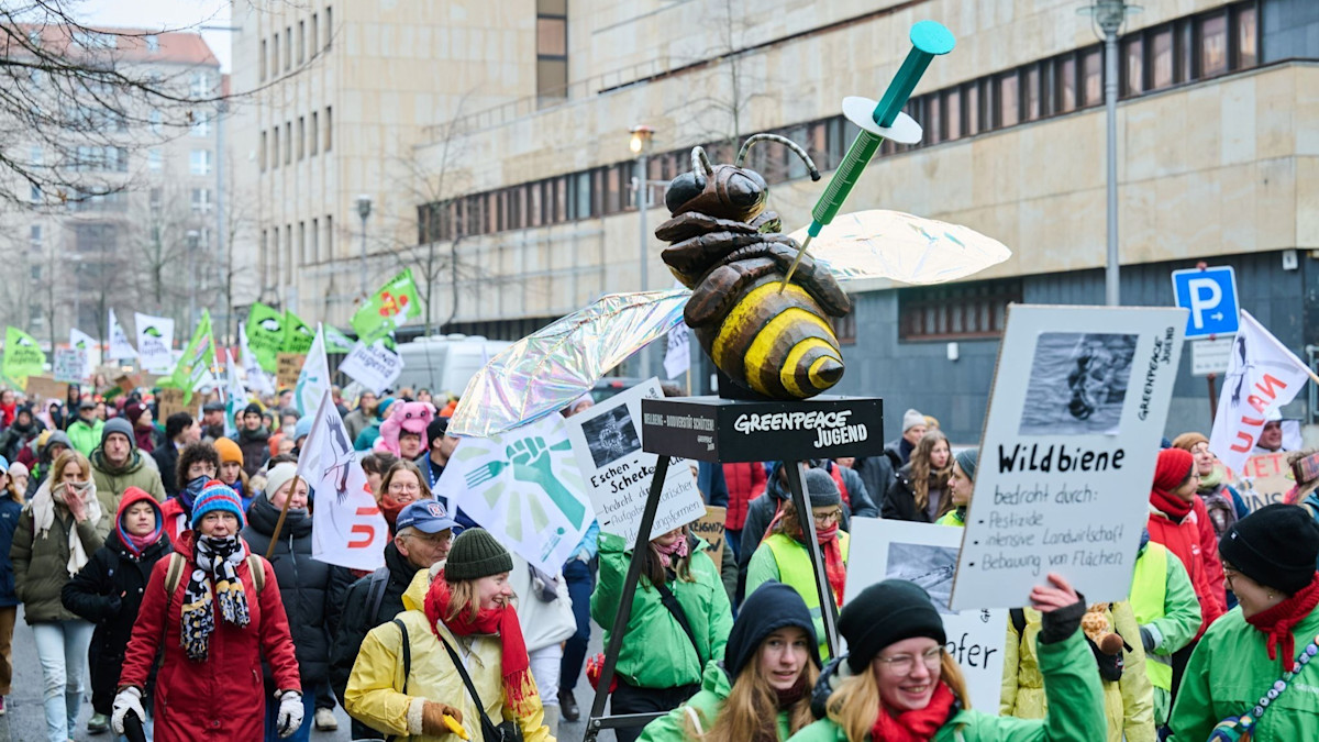 Wir haben es satt-Protestdemo
