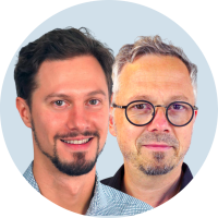 Nikas Mischkowski und Stefan Kuhn vom Städtenetzwerk ICLEI