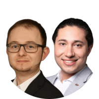 Michael Niewöhner und Daniel Querzola von Ventum Consulting