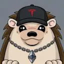 Haha Yes Hedgehog logo