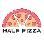 HalfPizza logo