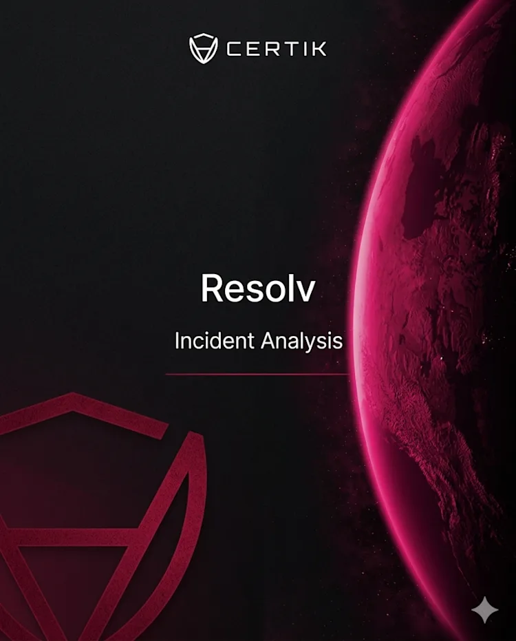 Resolv Sheets Resolv Protocol Incident Analysis - CertiK Quest