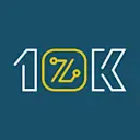 10K X logo