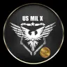 US.MIL.X logo