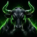 The Green Bull logo