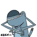 BARC the dog logo