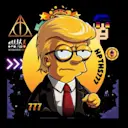 HarryPotterTrumpHomerSimpson777Inu logo