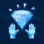 Diamond Hands on TON logo
