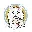Baby Saitama Inu logo