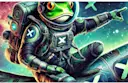 Space Frog X logo