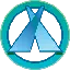 Round X logo