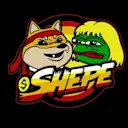 Shiba V Pepe logo