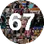 The Official 67 Coin Onchain logo