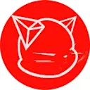 Tron cat logo
