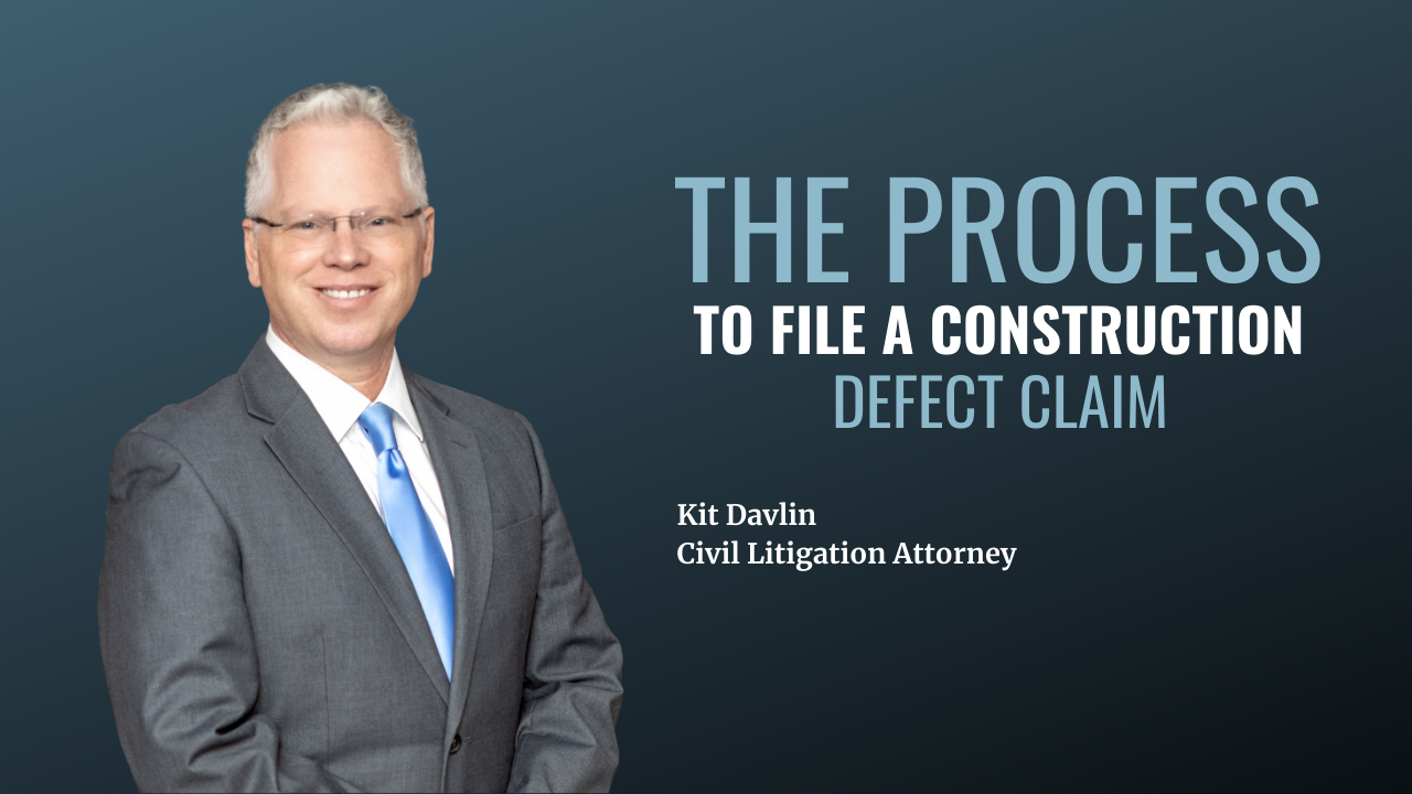 construction defect claim