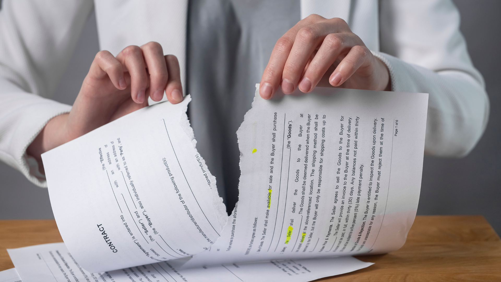 breach of contract