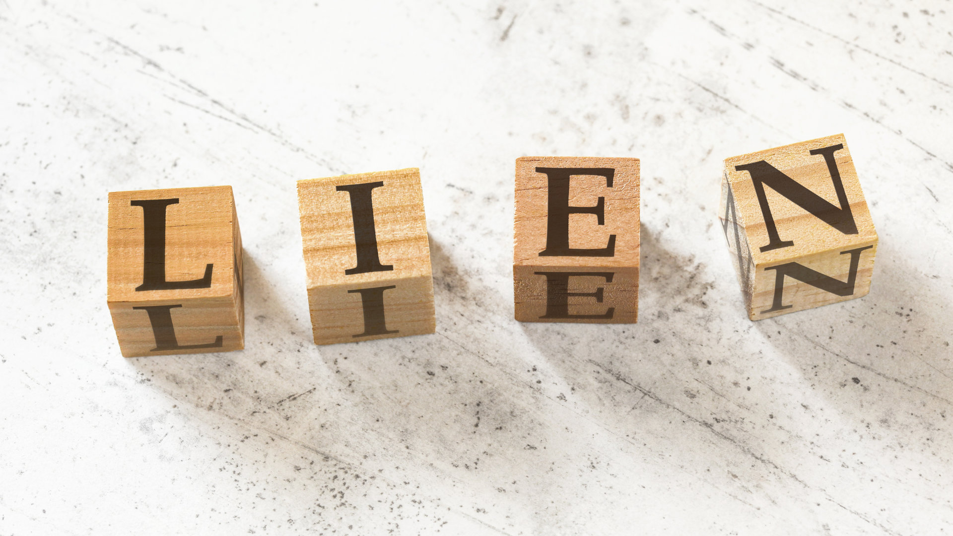 A homeowner is served with a mechanics lien on his property