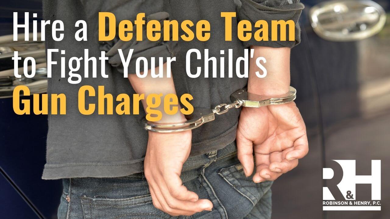 juvenile gun charges