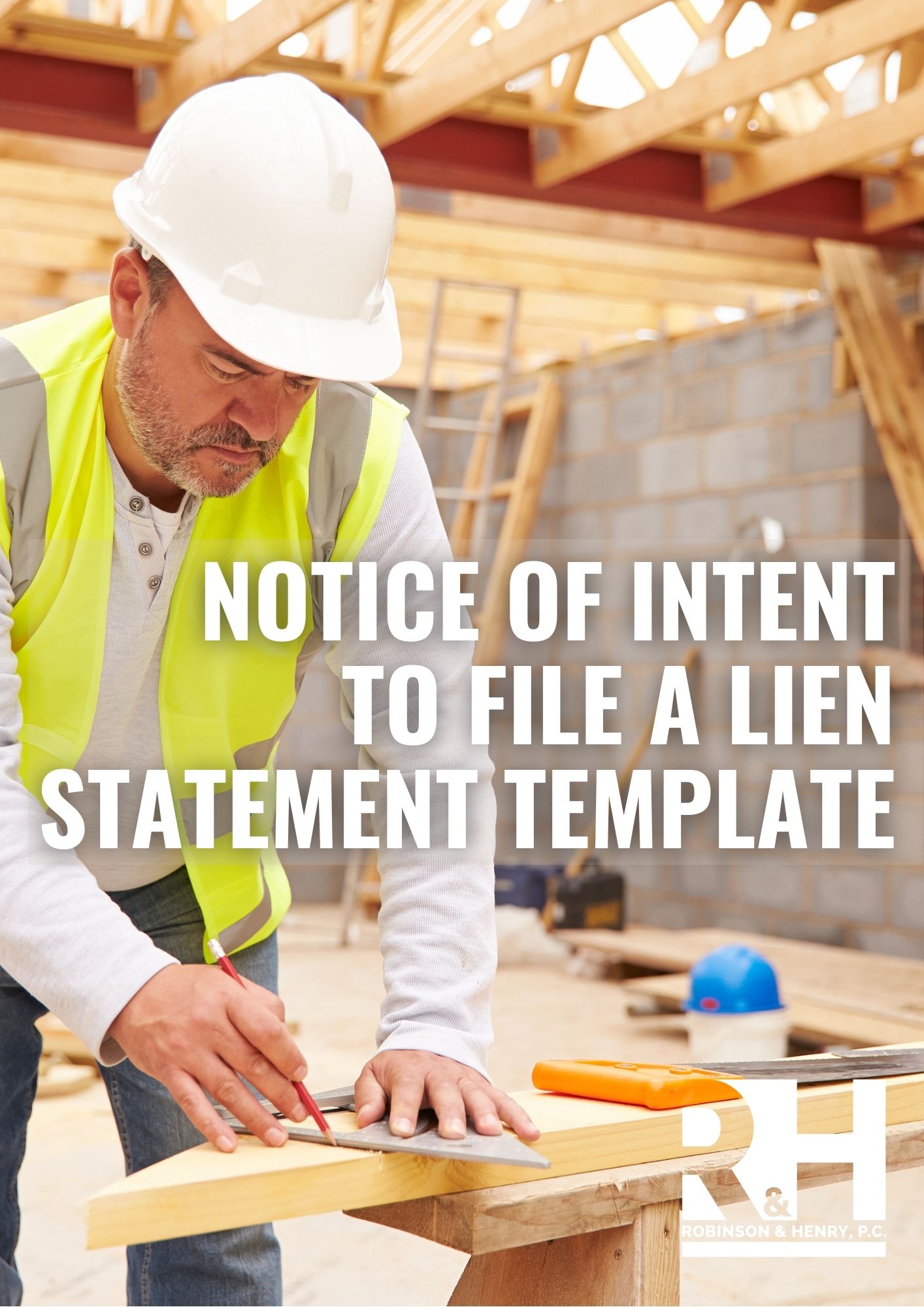 notice of intent to file a lien statement template