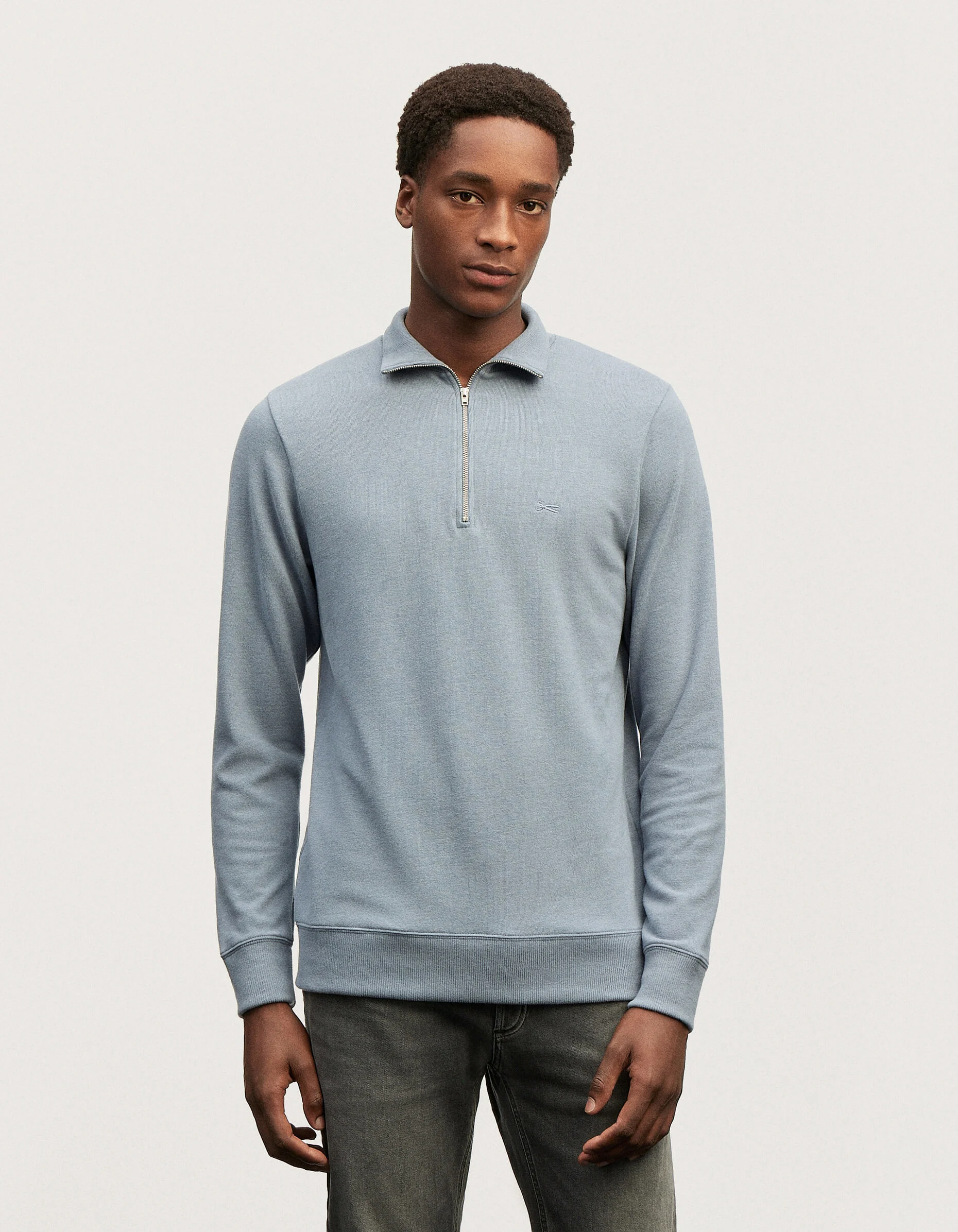 ROGER HALF ZIP KNIT CMJ