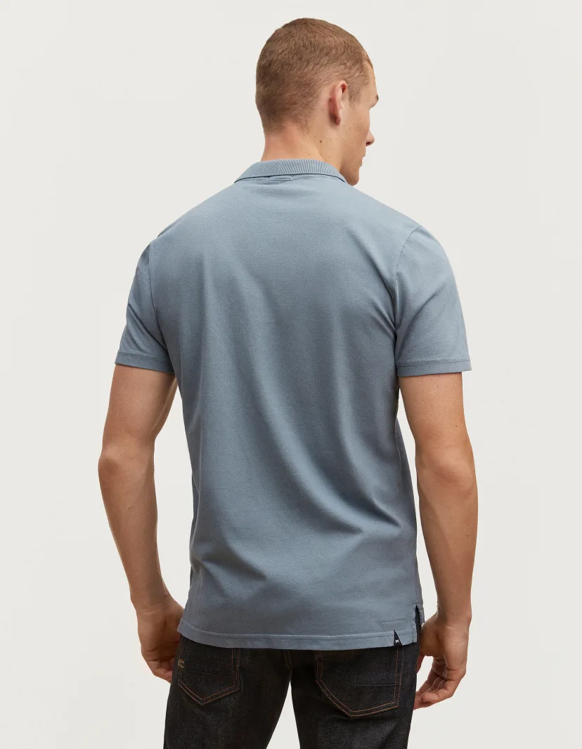 LUPO POLO Stretch Cotton Piqué - DENHAM