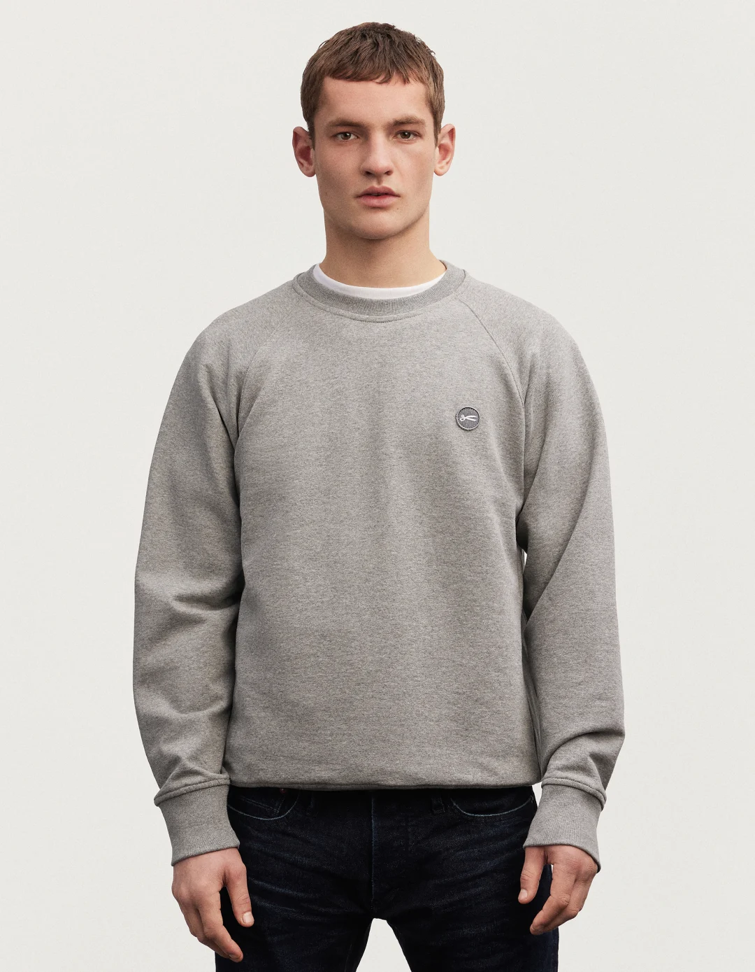 BROOKER RAGLAN SWEATER Cotton Jersey - DENHAM