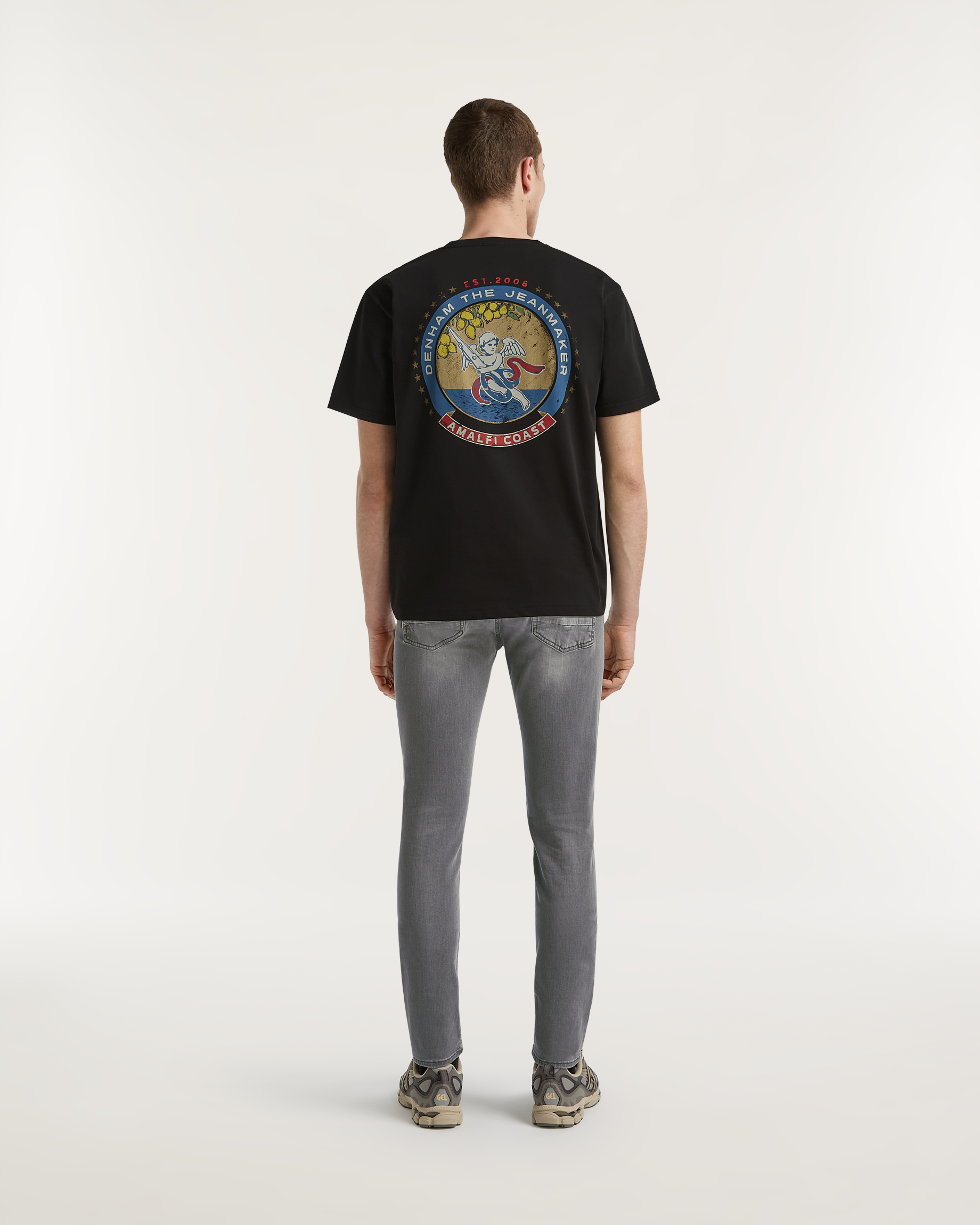 BOLT Grey Subtle Fade Denim - DENHAM