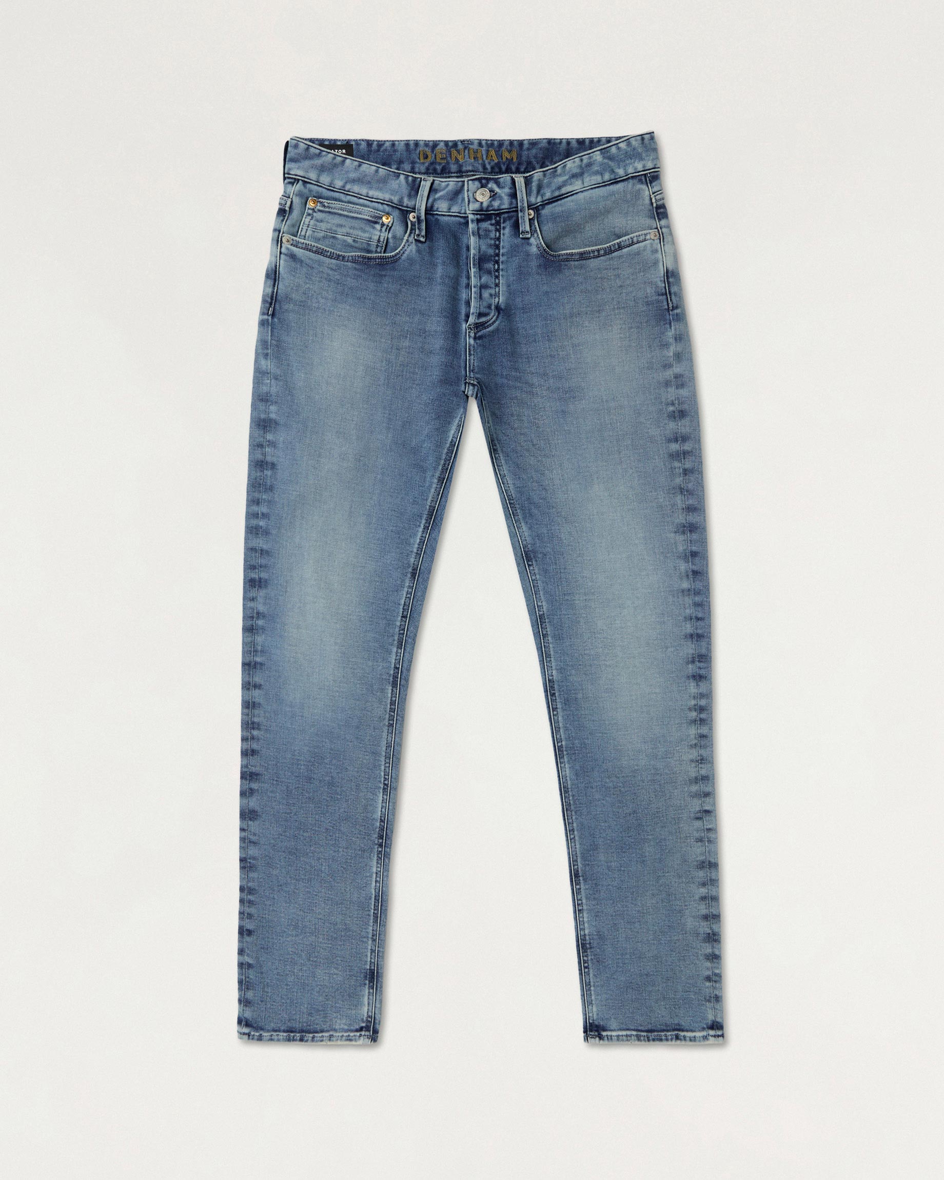 【Xmas特価】DENHAM RAZOR BL1YI RAZOR Authentic Worn Dark - DENHAM