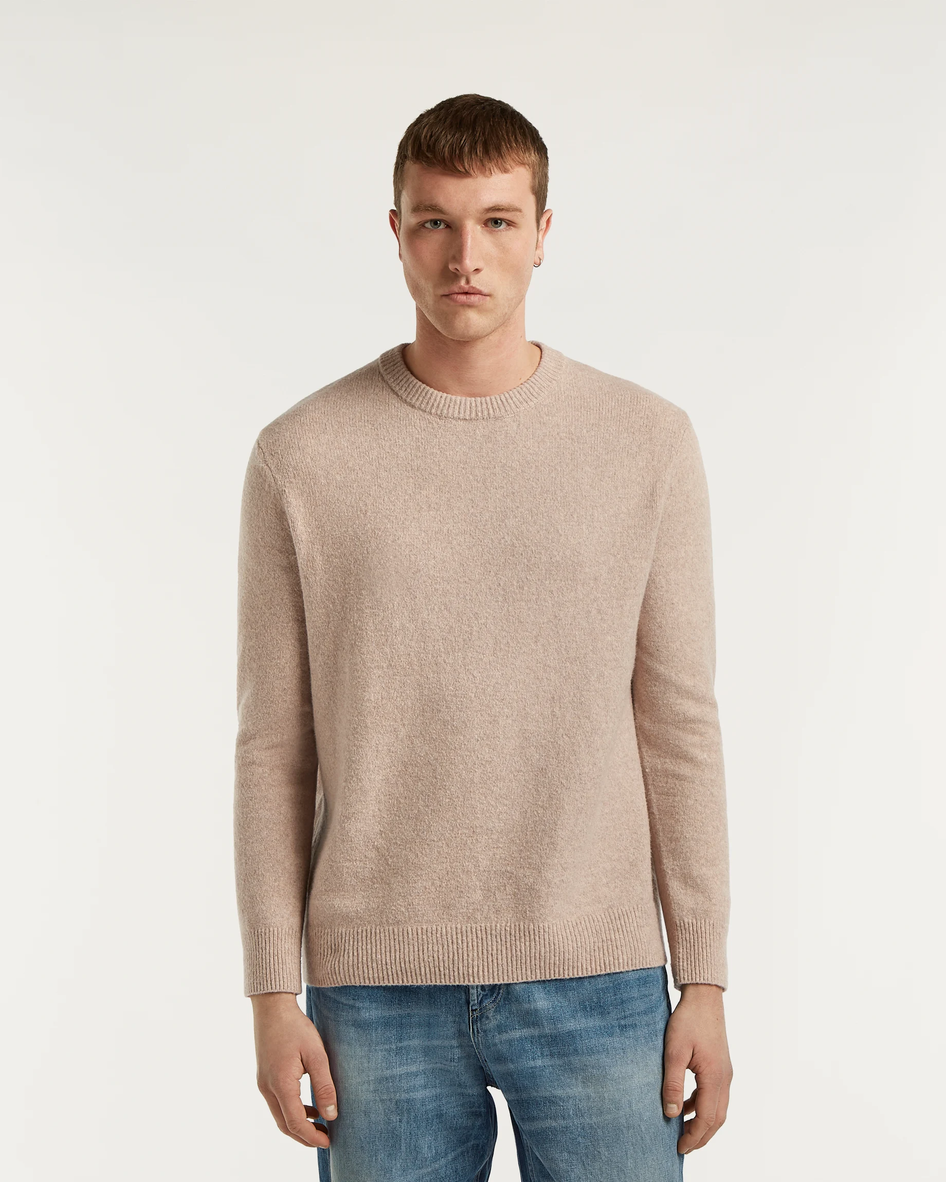 DENHAM CREW KNIT Heavy Cosy Cotton