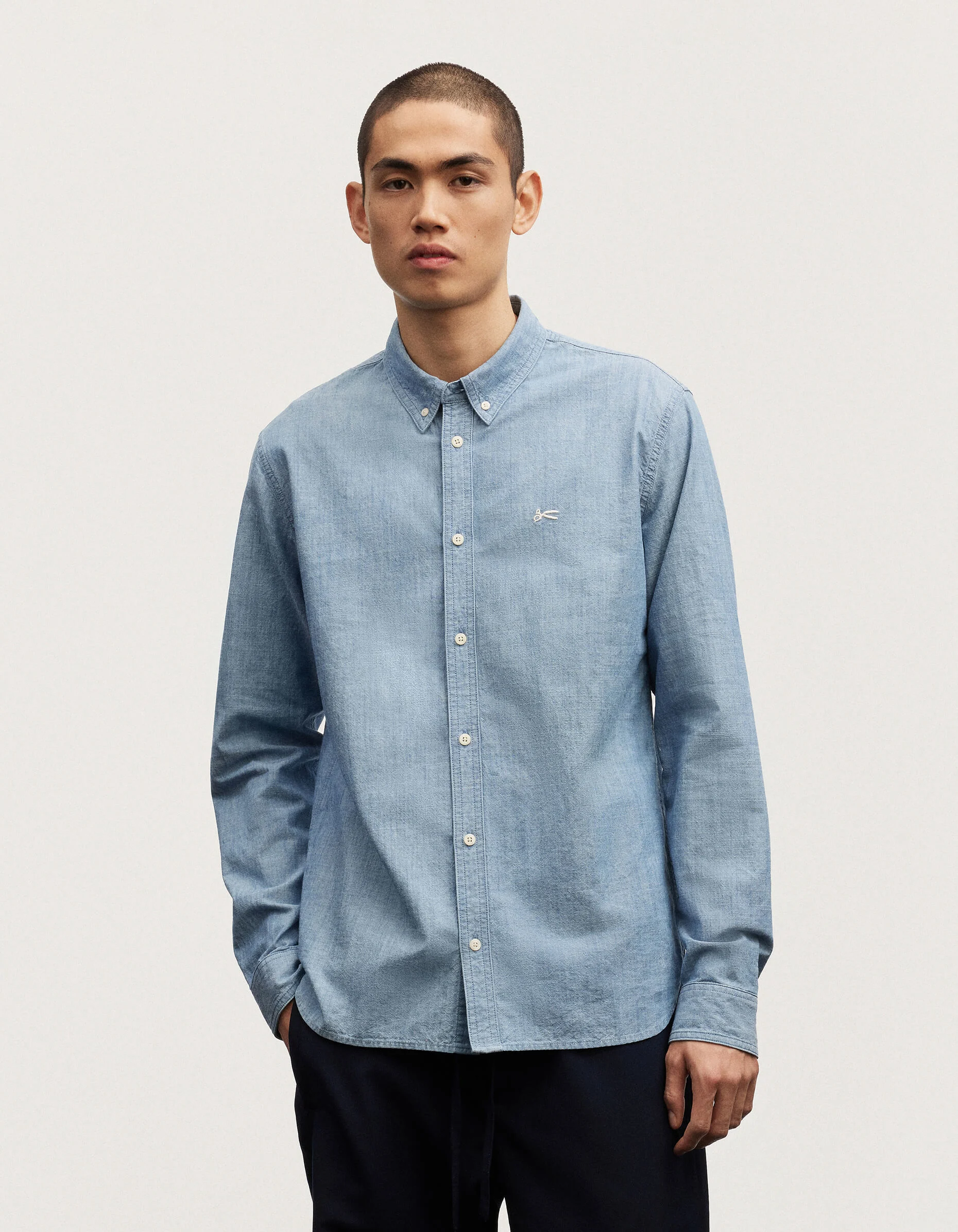 RICH REGULAR SHIRT Chambray