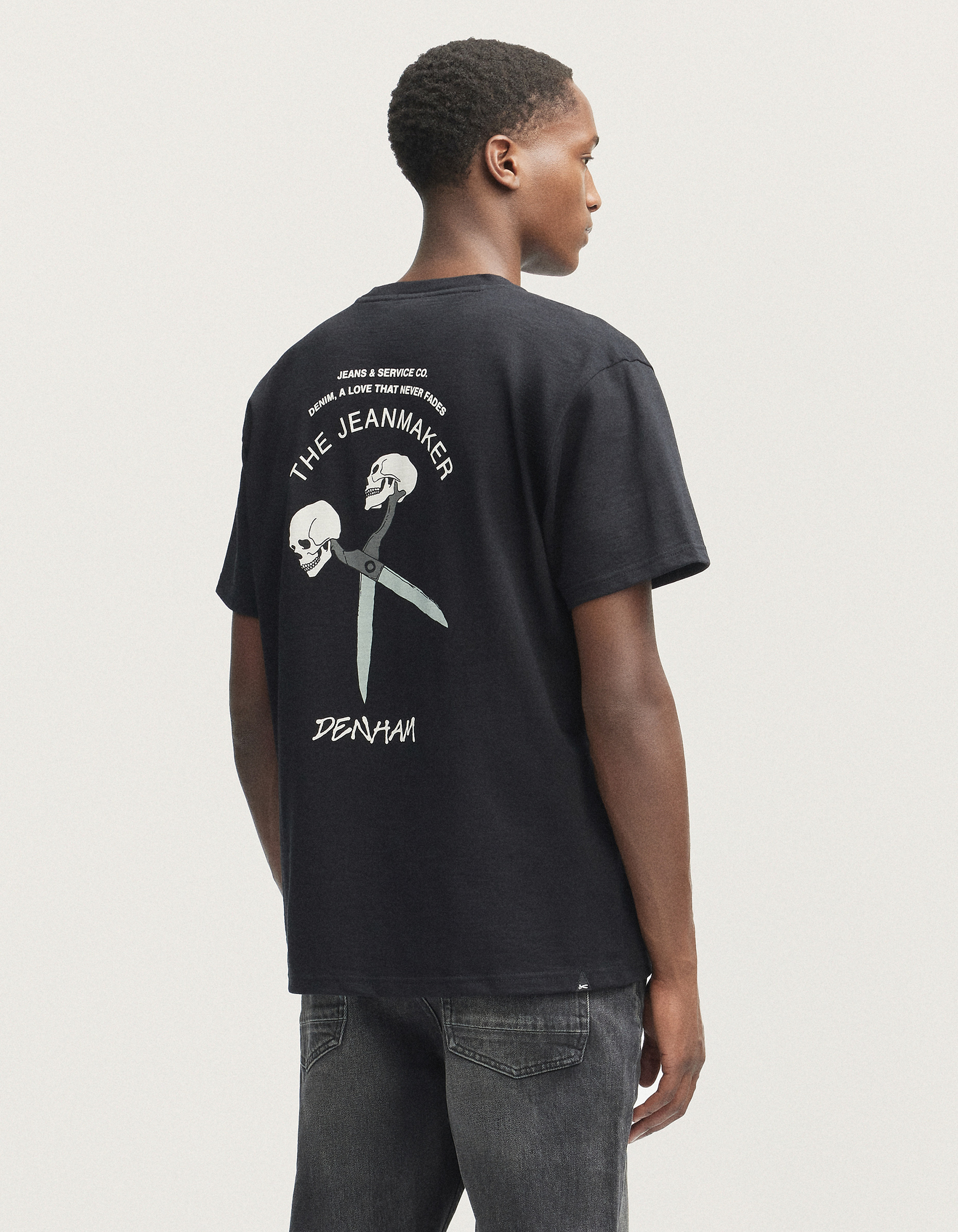 ◆DENHAM◆ LOVE FADES TEE Jersey Slub 送料・関税込み LOVE FADES TEE Jersey Slub - DENHAM