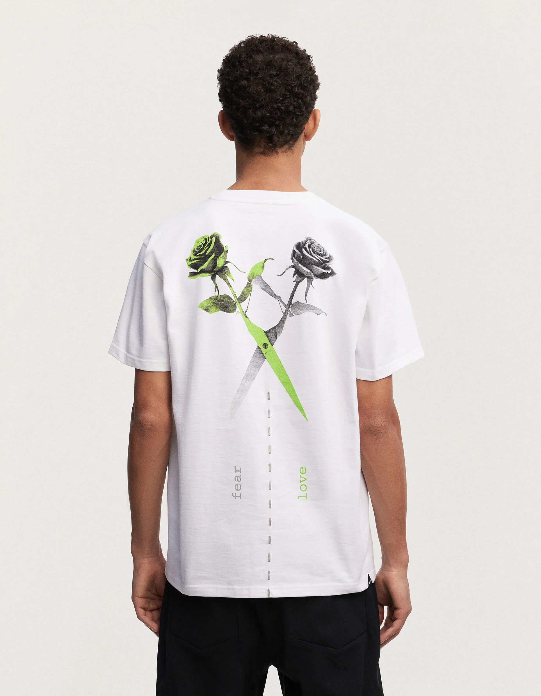 DXLUDO ROSE TEE Heavy Cotton Jersey