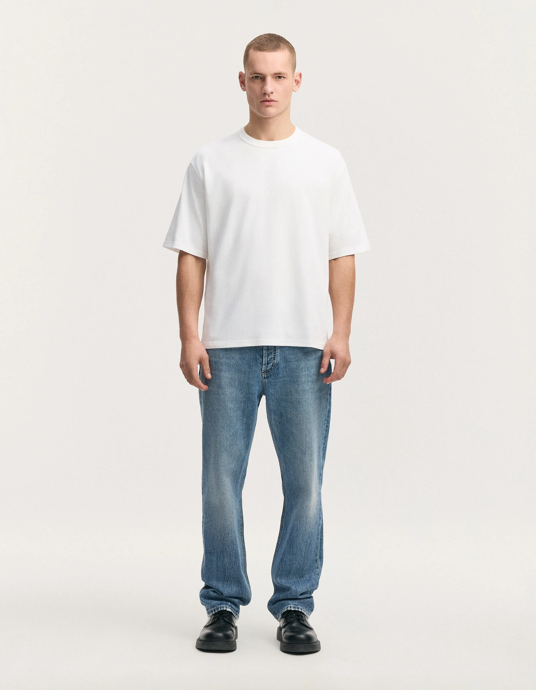 DROP SHOULDER TEE 2 PACK Organic Cotton