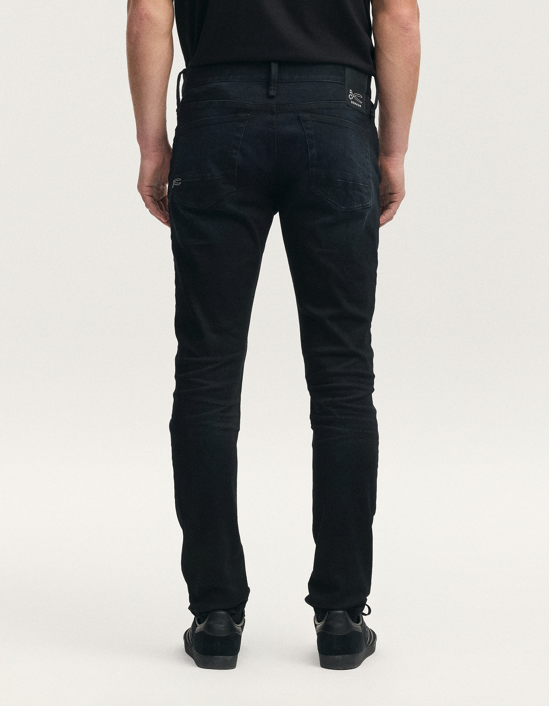 Free Move Denham Bolt Skinny Fit Jeans BOLT FREE MOVE Blue Black 