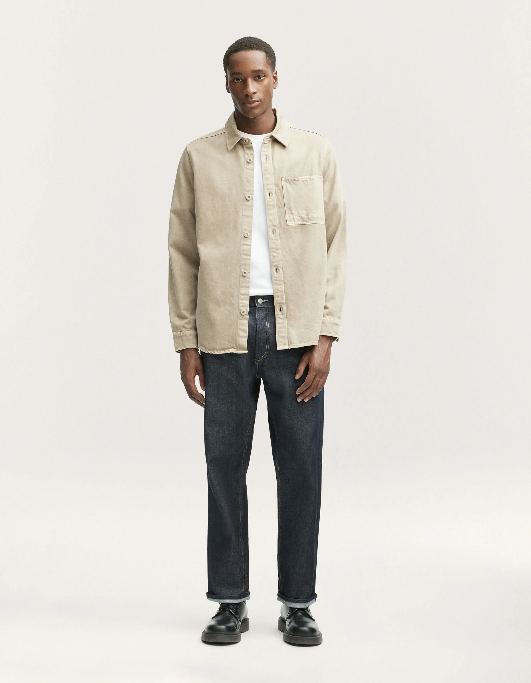 BRANSON OVERSHIRT Cotton Twill