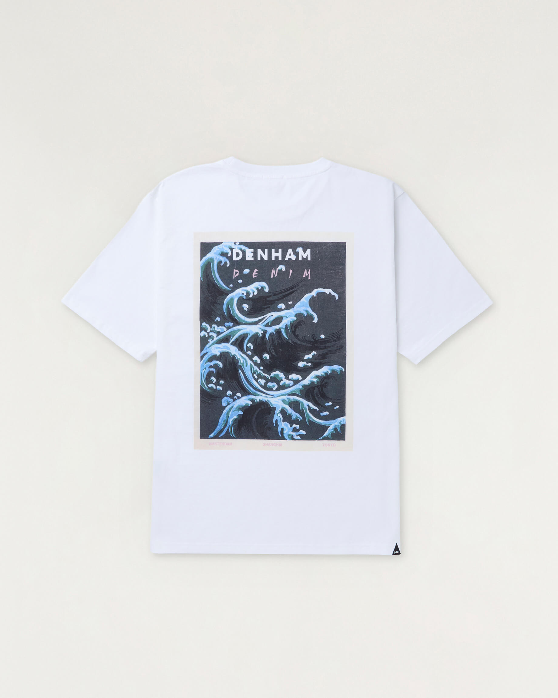 ◆DENHAM◆ WAVE TEEヘビーコアジャージ Tシャツ 送料・関税込み WAVE TEE Heavy Core Jersey - DENHAM