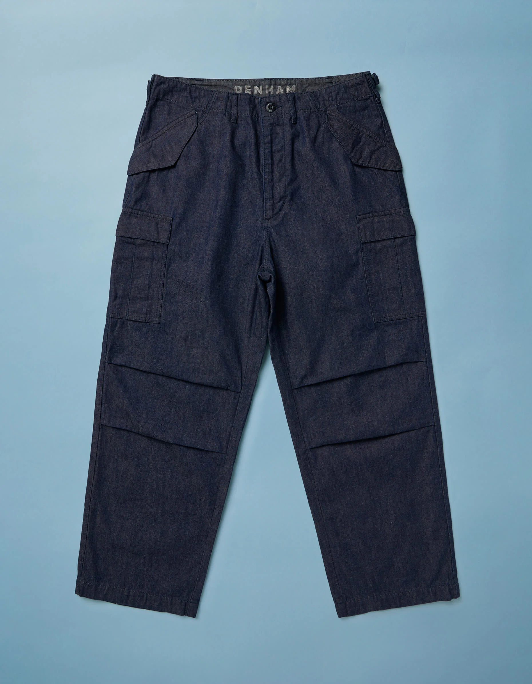 DENIM CARGO PANT Indigo