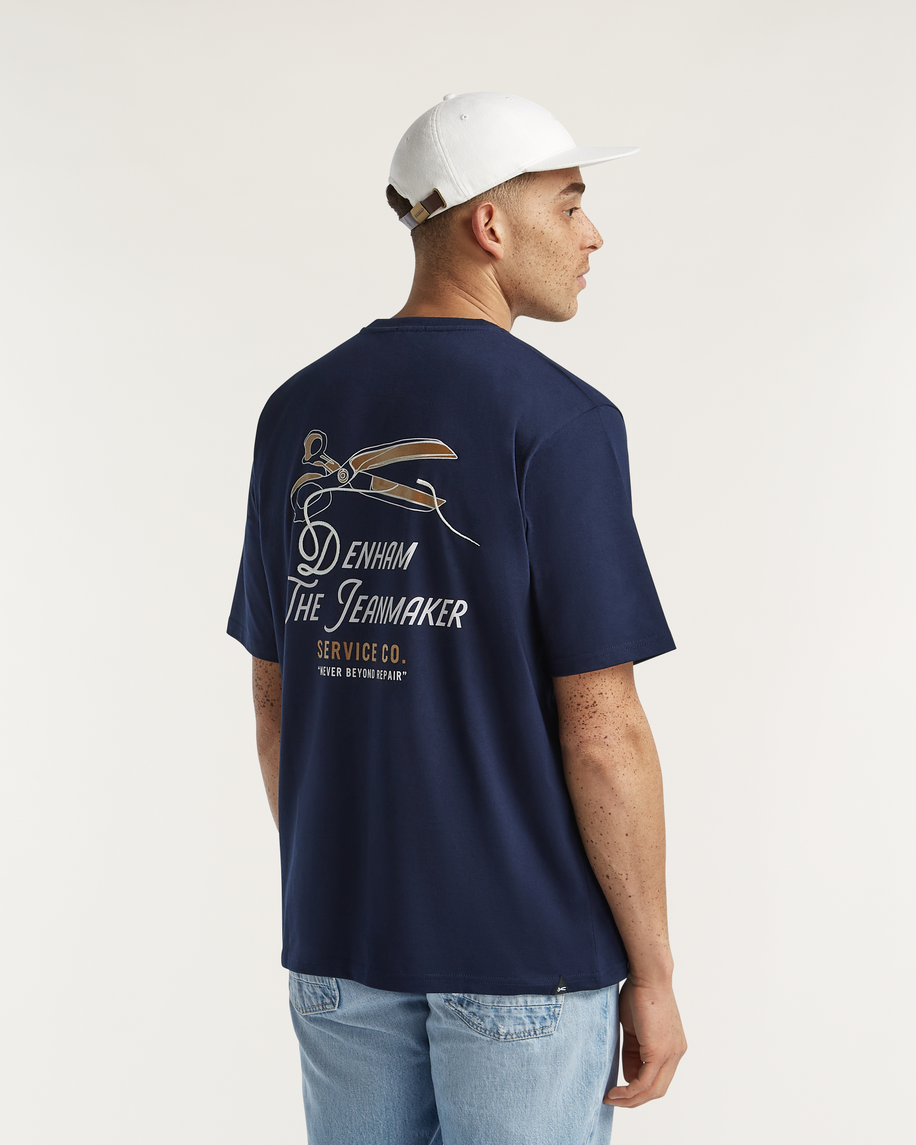 DENHAM／デンハム／WTDC TEE JEANS JERSEY WTDC TEE Jeans Jersey - DENHAM