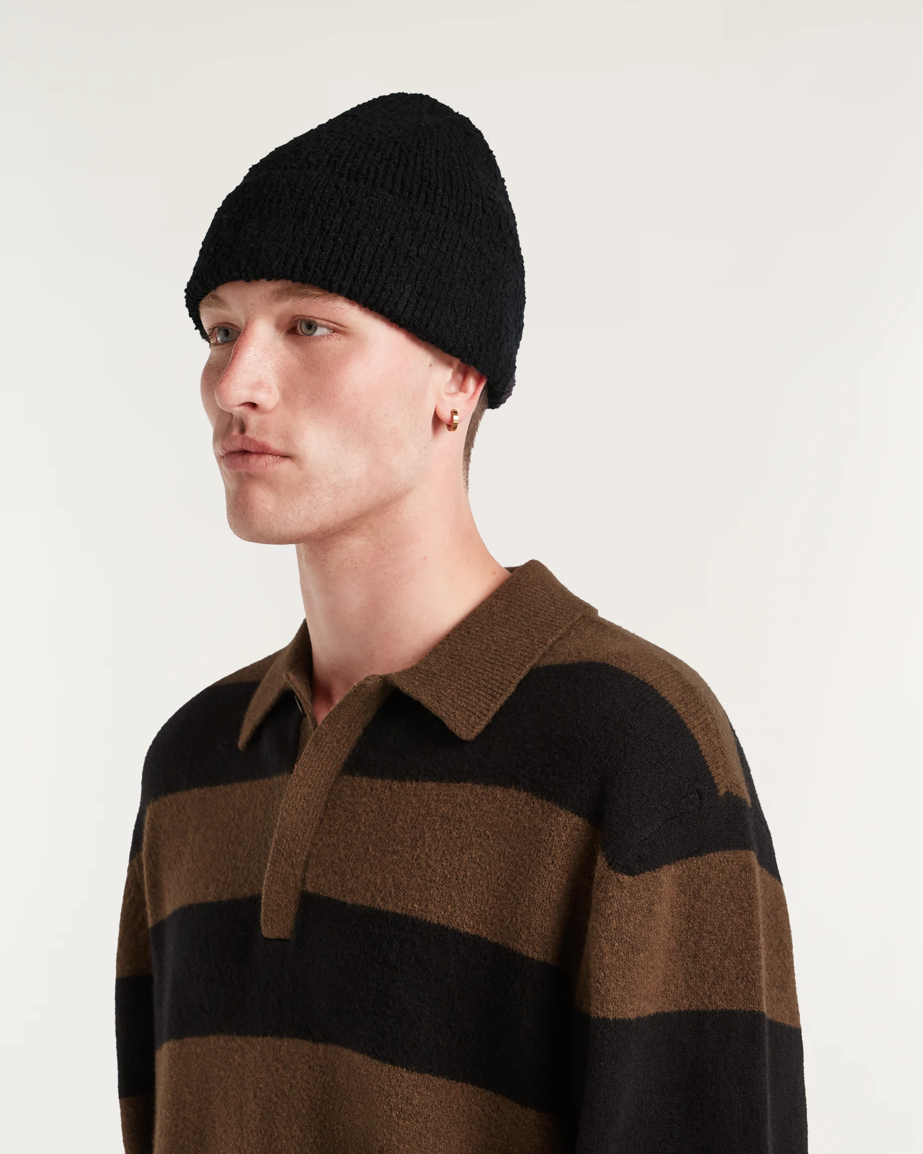 DENHAM BEANIE BLACK