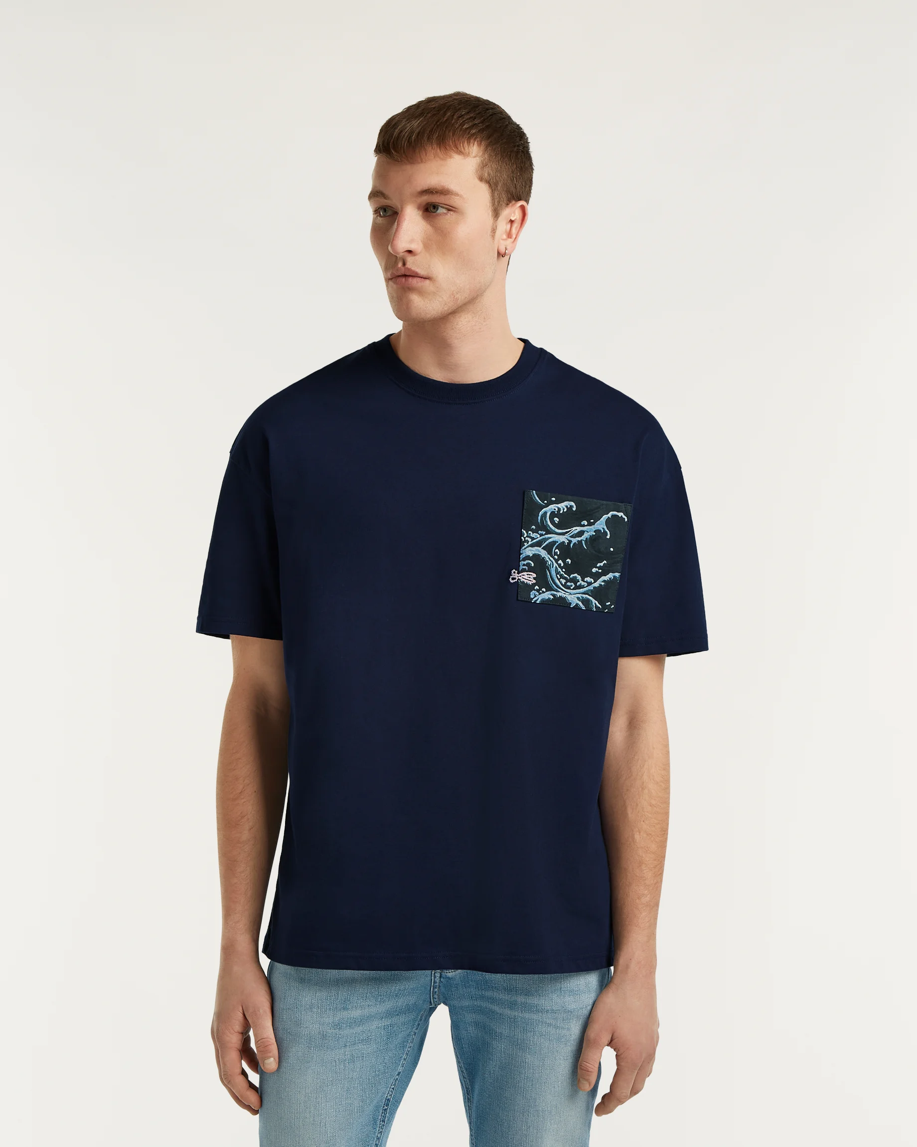 WAVE POCKET TEE Heavy Core Jersey