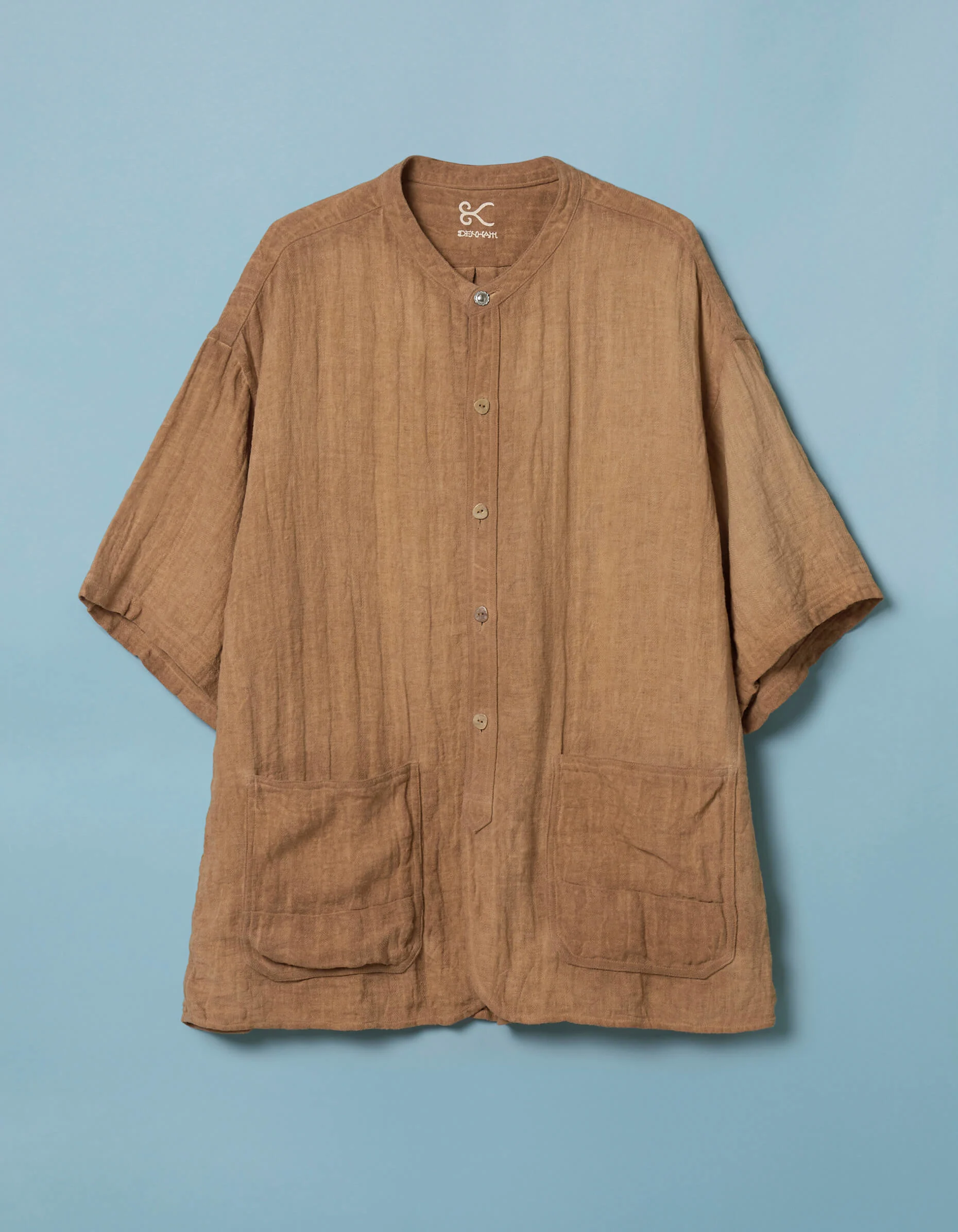 KAKISHIBU SHIRT Linen Ramie Blend