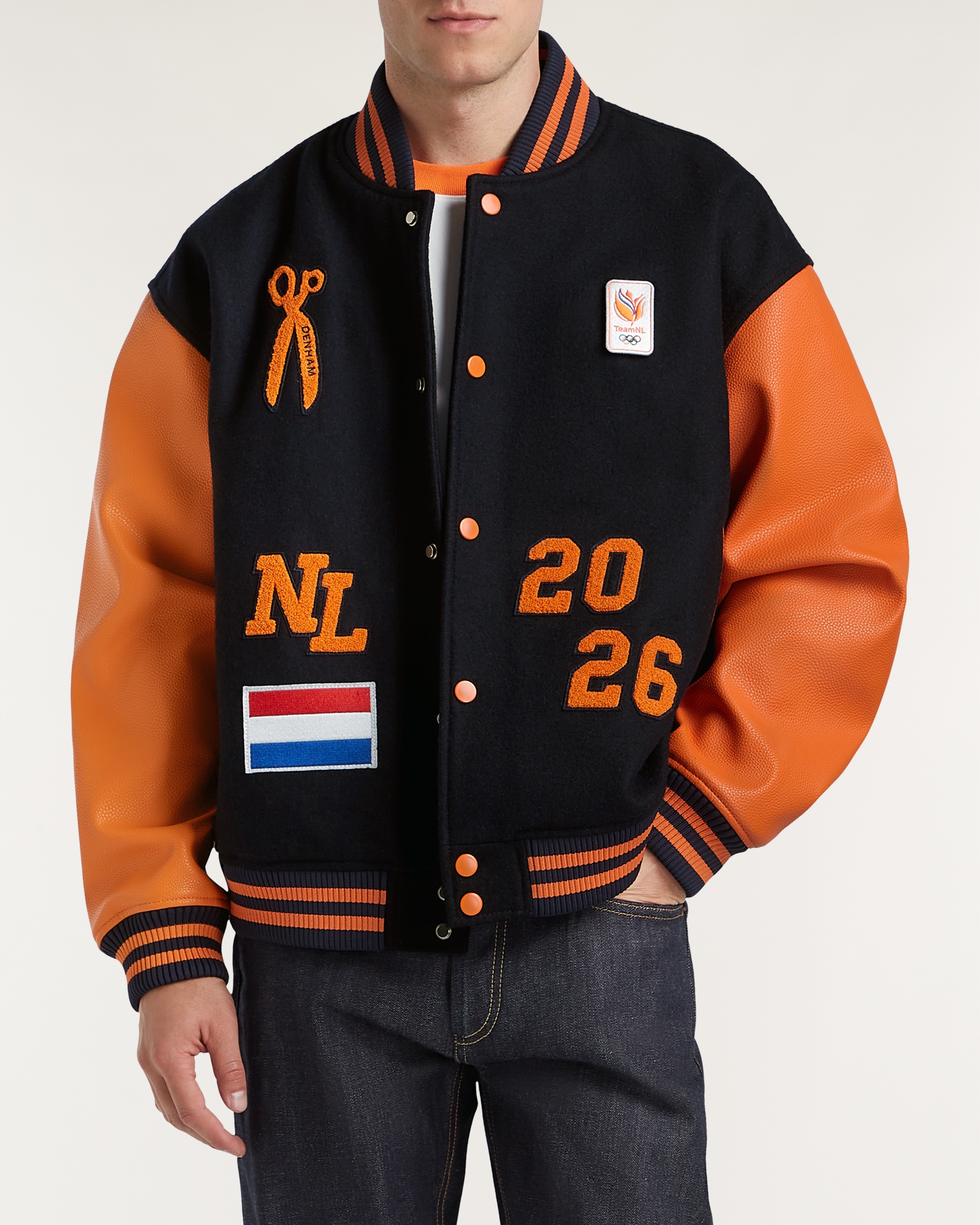 DXTNL VARSITY JACKET - DENHAM