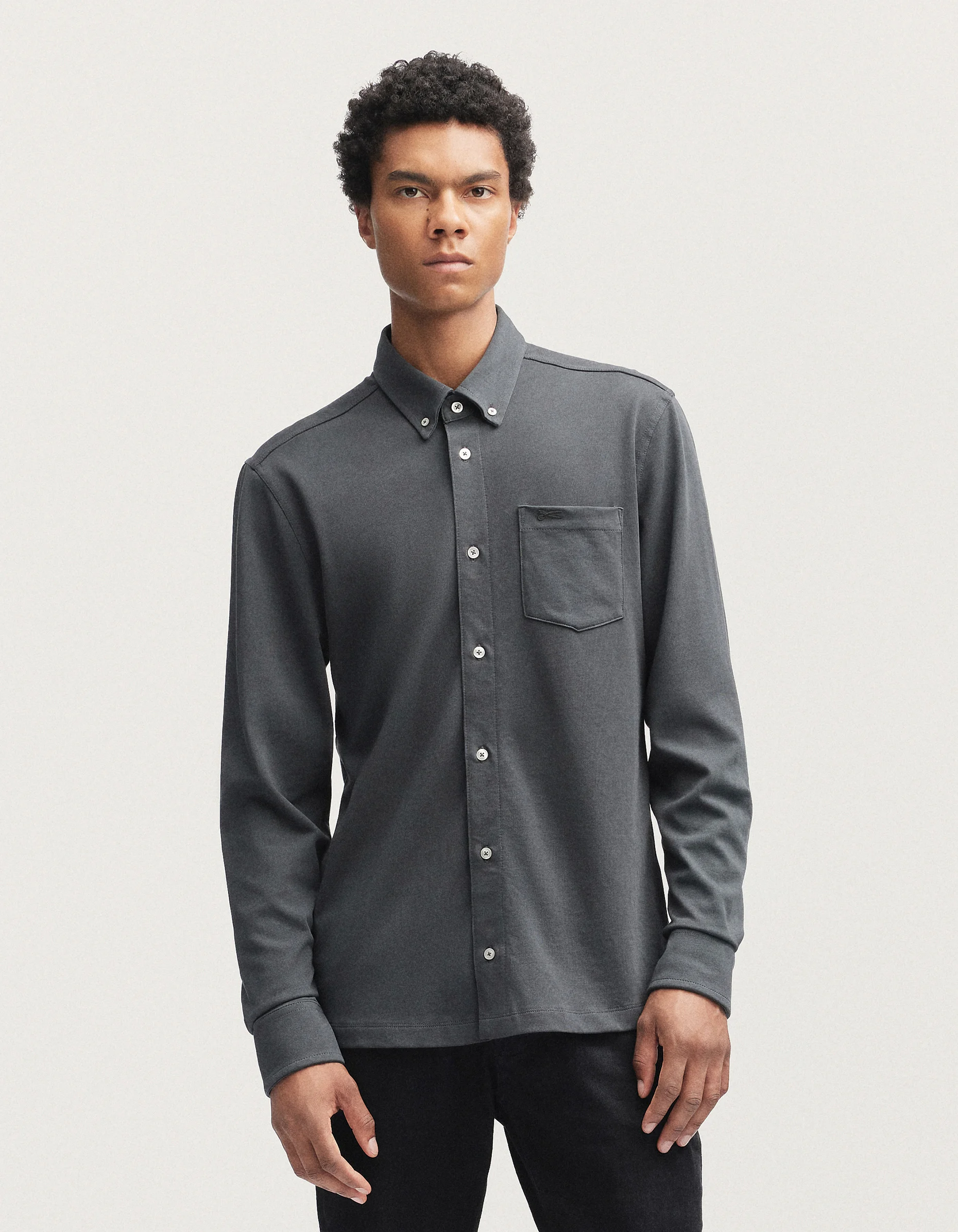 BRIDGE SHIRT Heavy Cotton Jersey