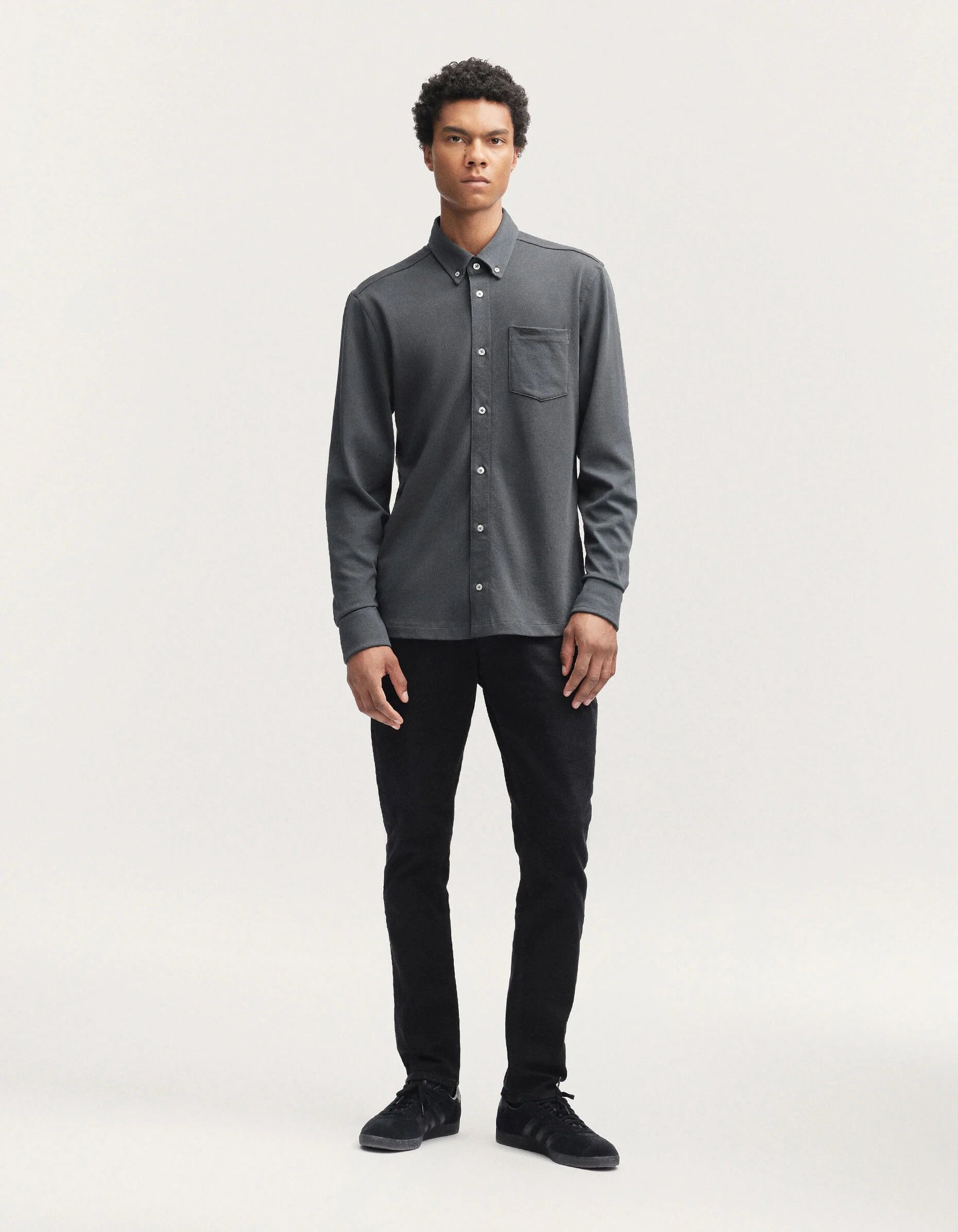 BRIDGE SHIRT Heavy Cotton Jersey