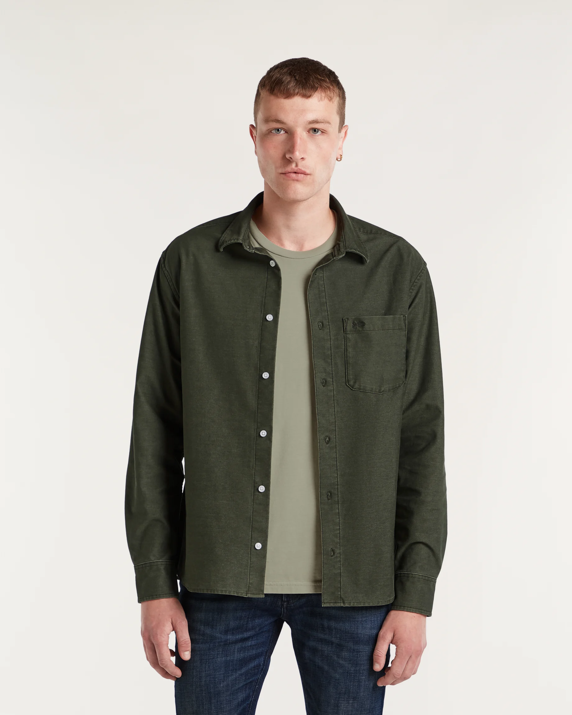 BRIDGE SHIRT DEEP GREEN