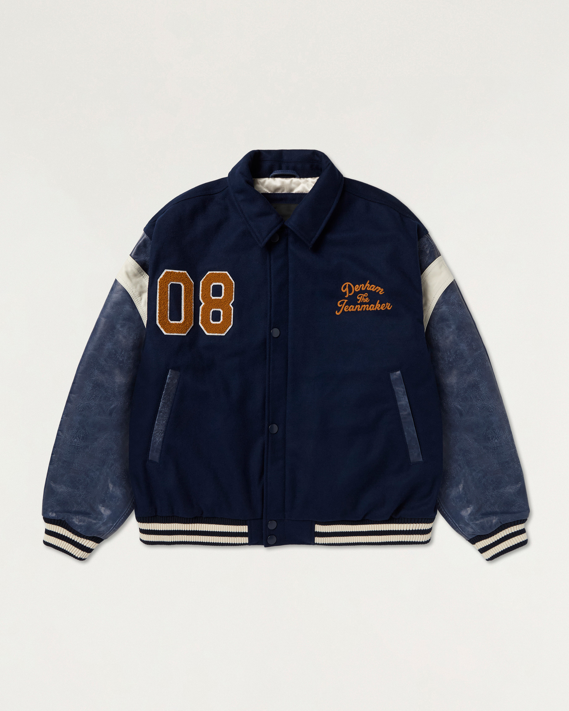 DENHAM デンハム STADIUM MELTON WOOL BLOUSON Wool Denham Mens / ウール デンハム メンズ · ラベンハム