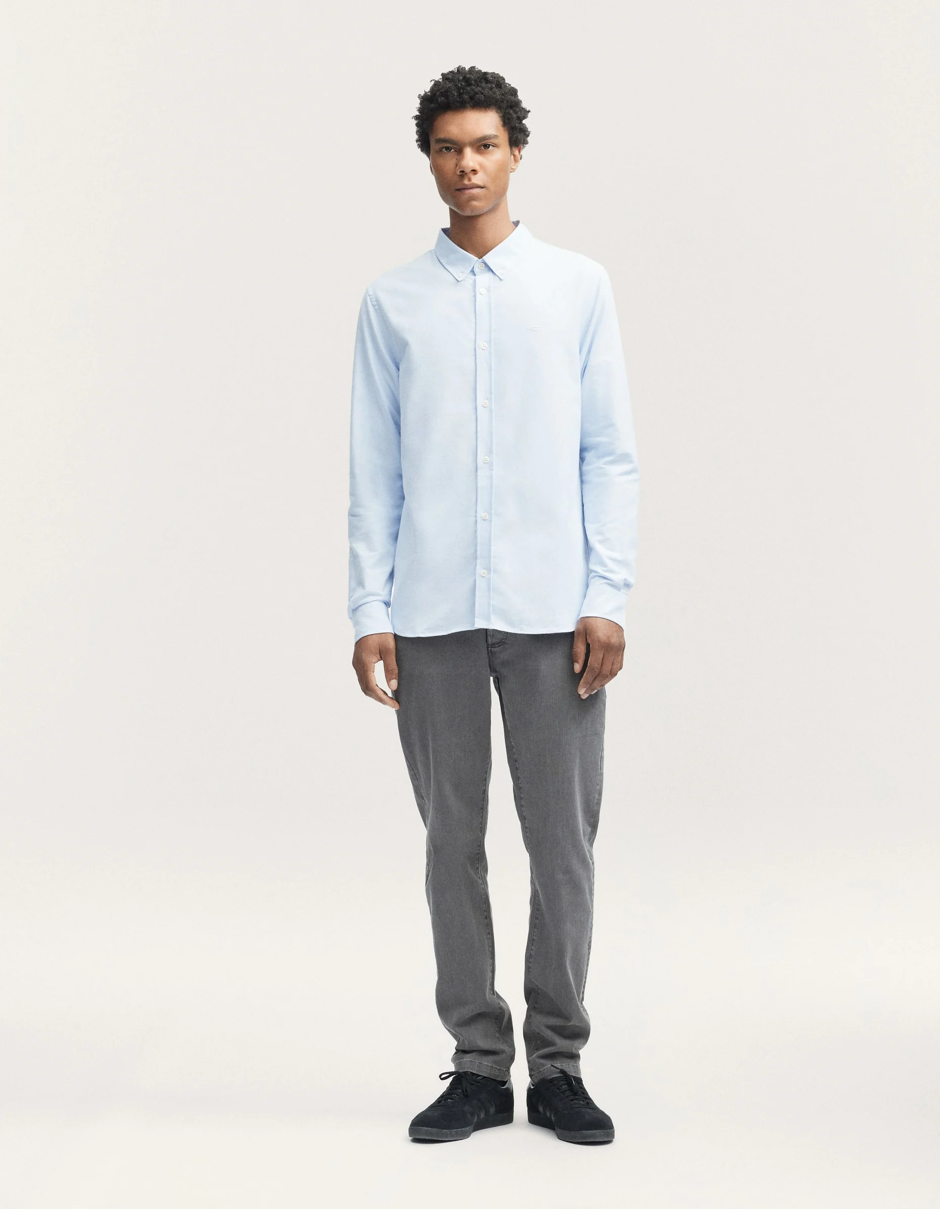 RICH SHIRT Pinpoint Brushed Oxford