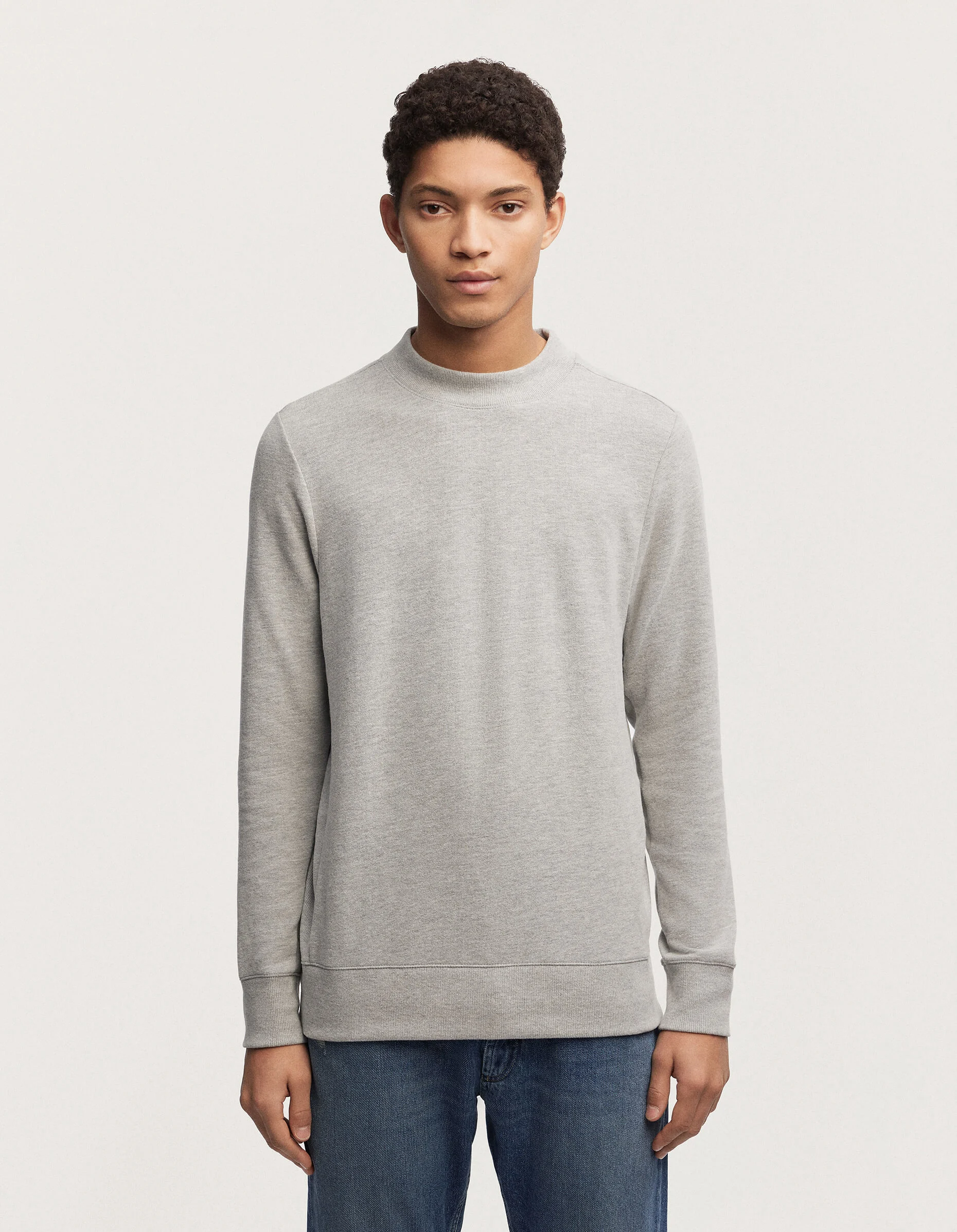 ROGER CREW NECK SWEATER Cotton Jersey