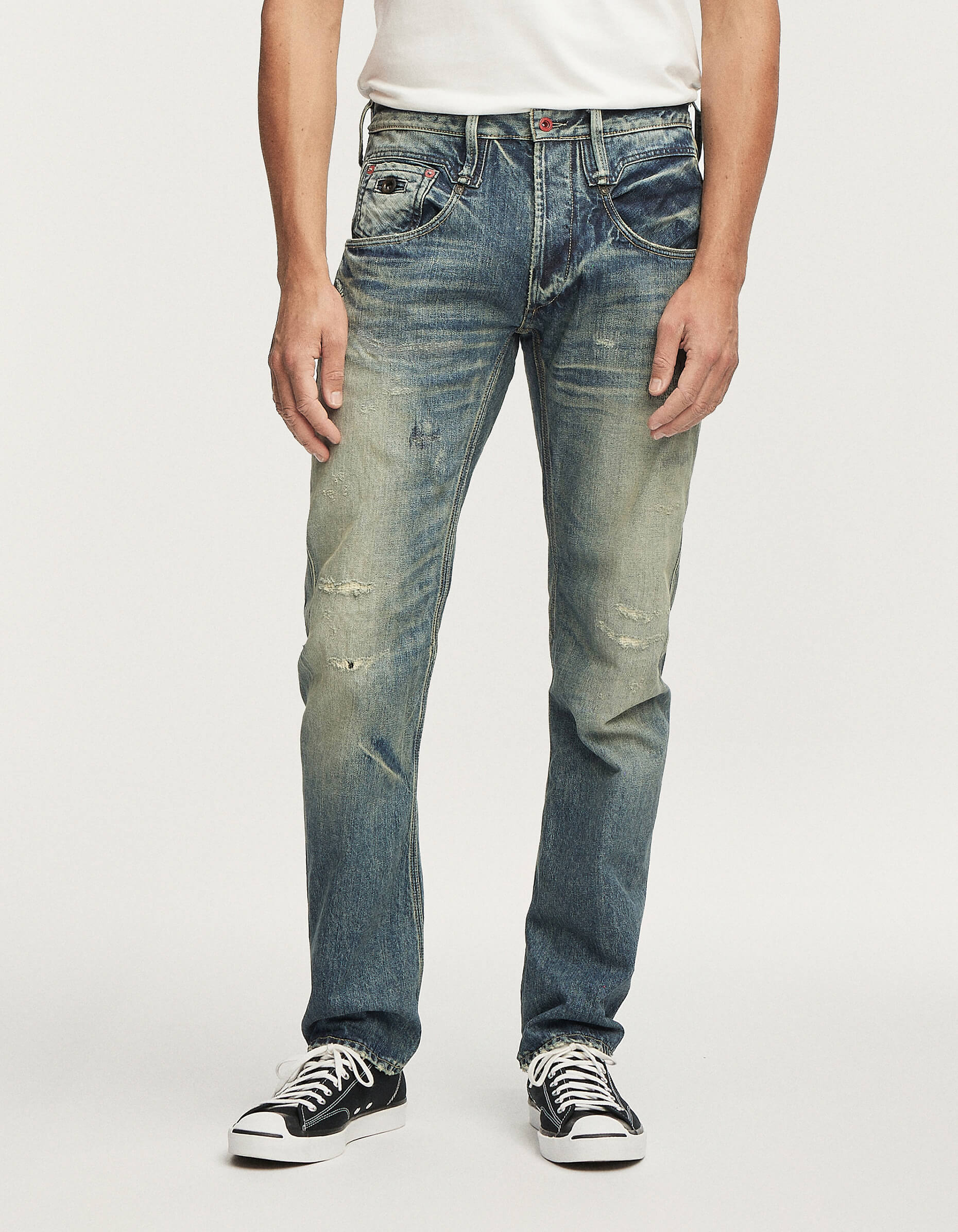 Men Jeans - Loose Fit - Crossback