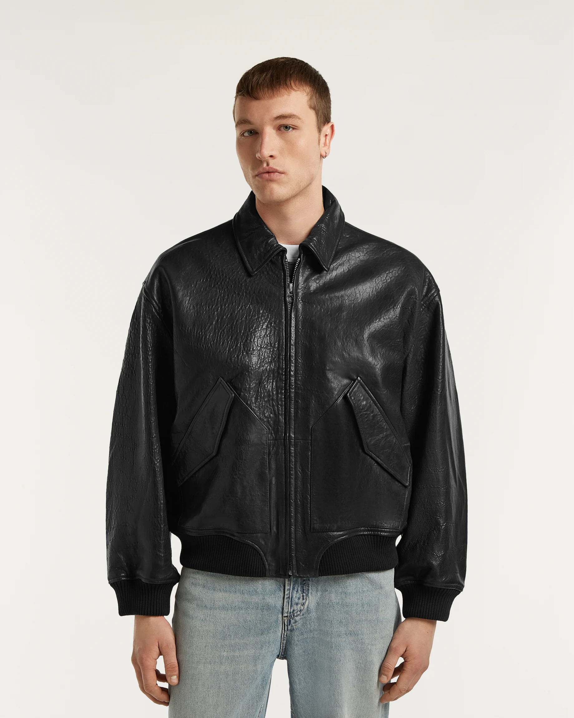 CUTA BOMBER JACKET Sheep Leather